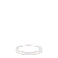 Tiffany & Co Lock Diamond Accents 18k White Gold Bangle_IMG_7696.jpg