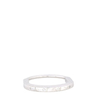 Tiffany & Co Lock Diamond Accents 18k White Gold Bangle_IMG_9253.jpg