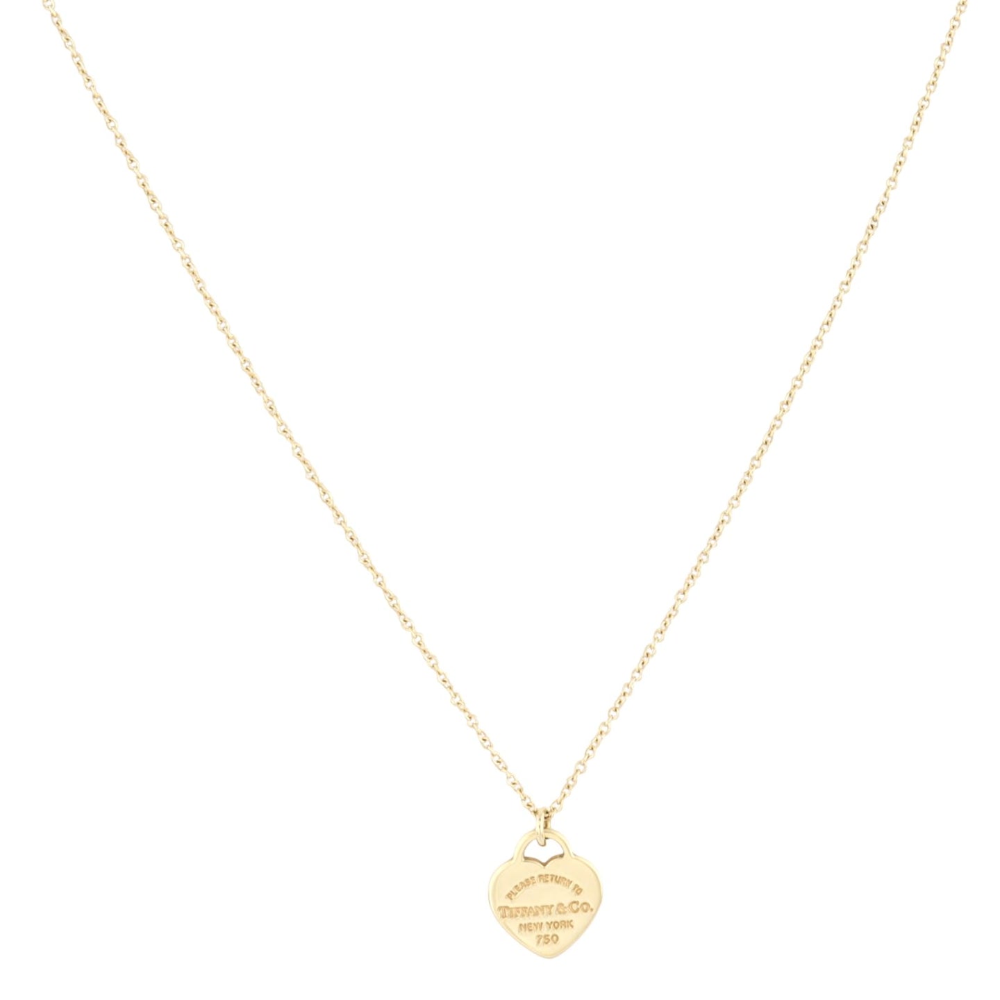 Tiffany & Co Return to Tiffany Heart Tag 18k Yellow Gold Pendant Necklace Mini_IMG_1710.jpg