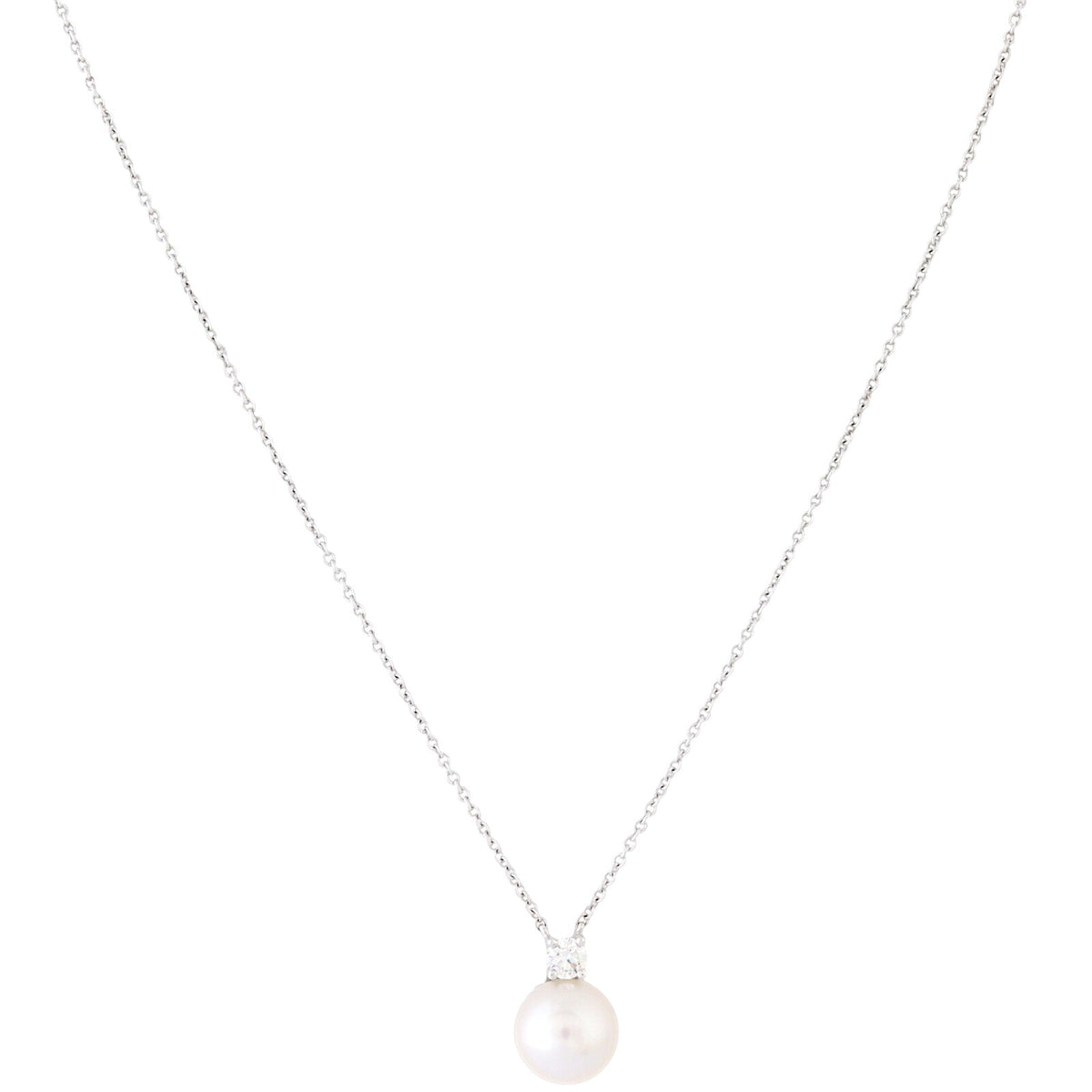 Tiffany & Co Signature Pearls Diamond 18k White Gold Pendant Necklace_IMG_2348.jpg