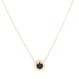 Tiffany & Co T Circle Onyx Diamond Pendant 18k Rose Gold Necklace Small_IMG_0095.jpg