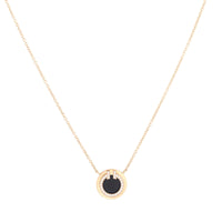 Tiffany & Co T Circle Onyx Diamond Pendant 18k Rose Gold Necklace Small_IMG_0095.jpg