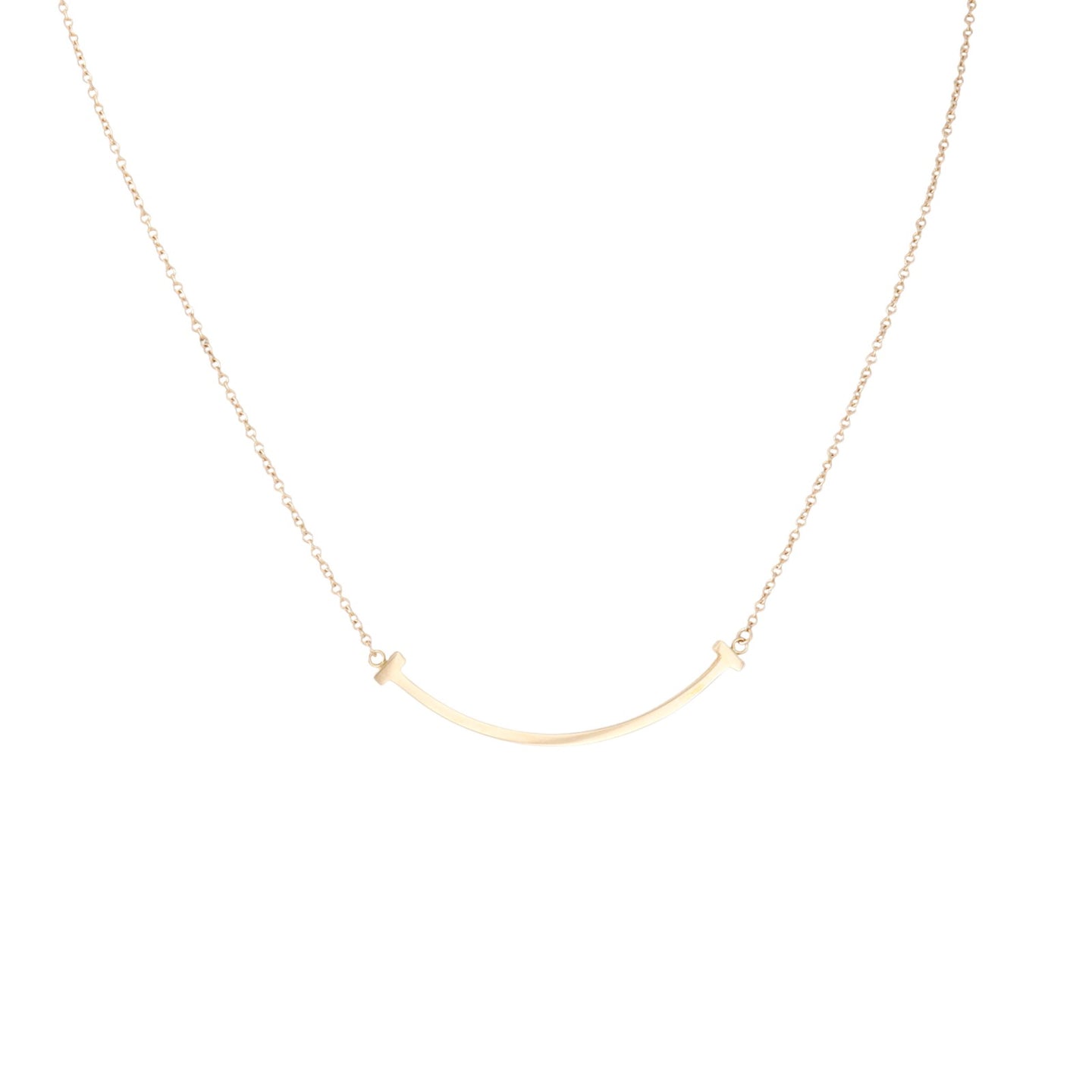 Tiffany & Co T Smile Pendant Small 18k Yellow Gold Necklace_IMG_2773.jpg