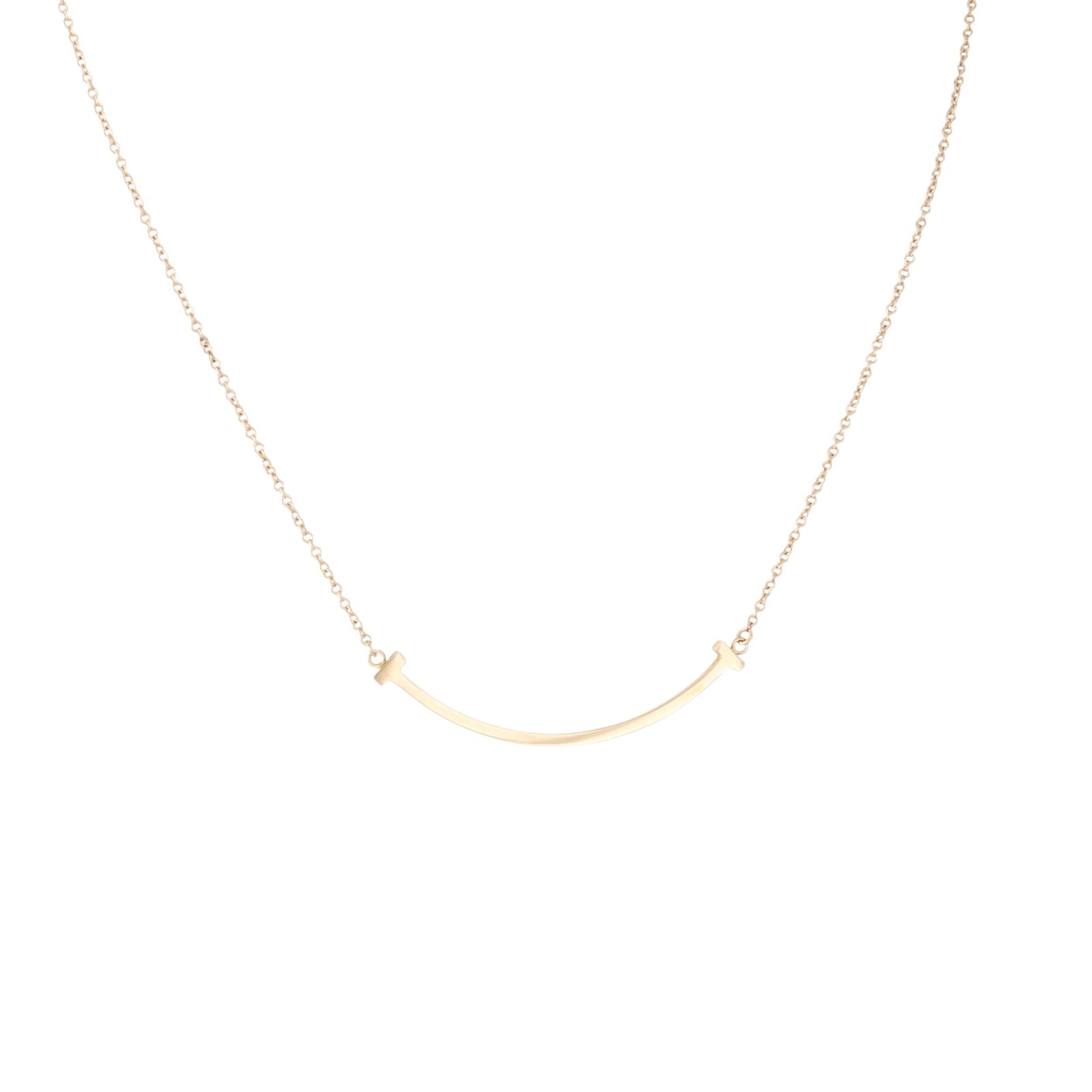 Tiffany & Co T Smile Pendant Small 18k Yellow Gold Necklace_IMG_2773.jpg