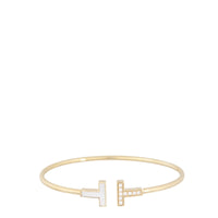 Tiffany & Co Tiffany T Wire Diamond Mother of Pearl 18k Yellow Gold Bracelet_IMG_9883.jpg