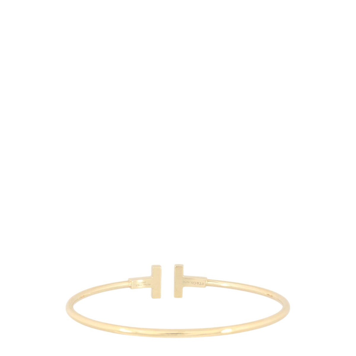 Tiffany & Co Tiffany T Wire Diamond Mother of Pearl 18k Yellow Gold Bracelet_IMG_9889.jpg
