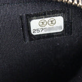 Chanel CC Filigree Double Zip Clutch on Chain