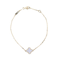 Van Cleef & Arpels Sweet Alhambra Mother of Pearl 18k Yellow Gold Bracelet_IMG_3363.jpg