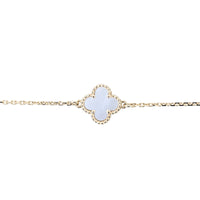 Van Cleef & Arpels Sweet Alhambra Mother of Pearl 18k Yellow Gold Bracelet_IMG_3366.jpg