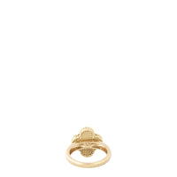 Van Cleef & Arpels Vintage Alhambra Diamond Onyx 18k Yellow Gold Ring_IMG_6111.jpg
