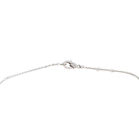 Van Cleef & Arpels Vintage Alhambra Guilloche Diamond 18k White and Rose Gold Necklace Limited Edition Holiday 2024_IMG_6020.jpg