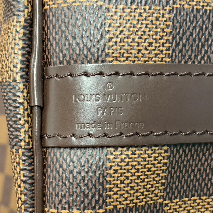 Louis Vuitton Speedy 25 Bandouliere Damier Ebene Interior Stamp