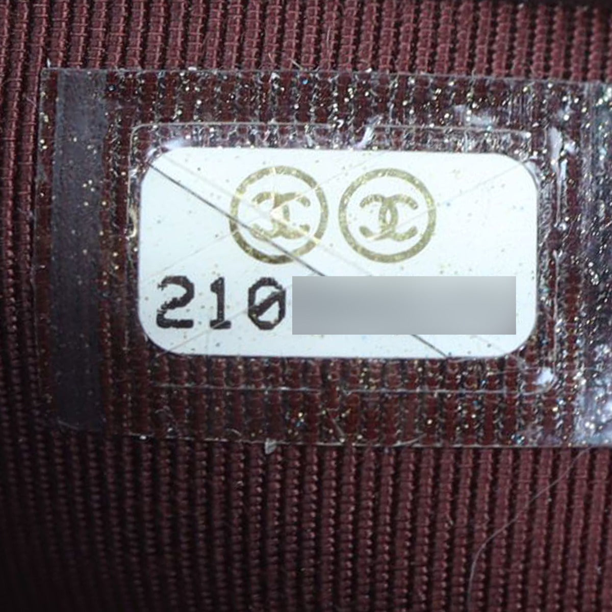 Chanel Classic Long Zipped Wallet Date code
