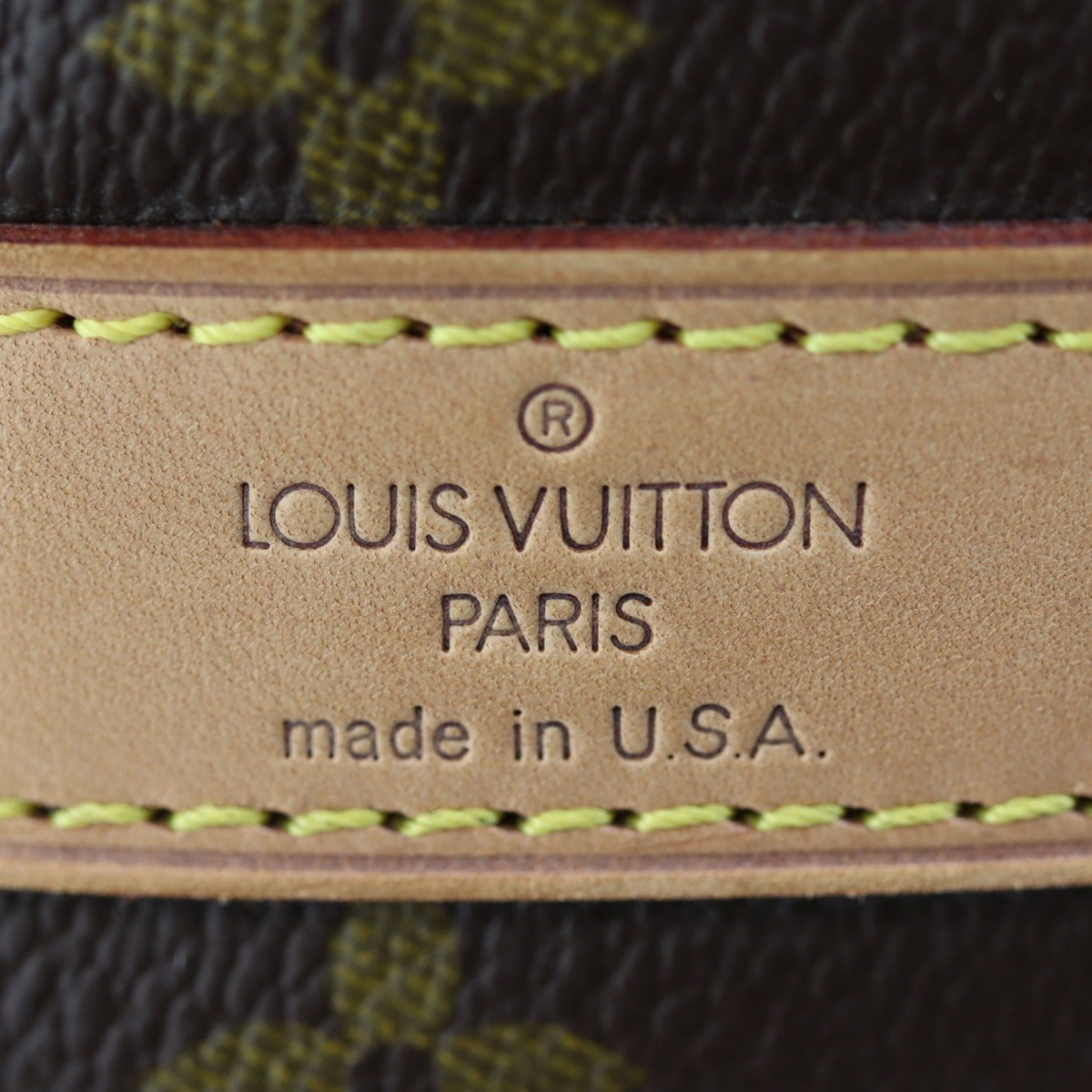 Louis Vuitton Keepall 55 Bandouliere Monogram Stamp