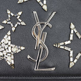 Saint Laurent Crystal Star Kate Chain Bag Medium Hardware
