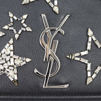 Saint Laurent Crystal Star Kate Chain Bag Medium Hardware
