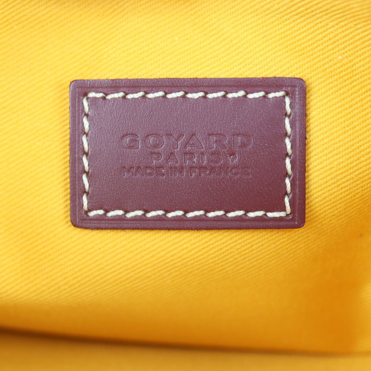 Goyard Senat Pouch PM Goyardine Stamp