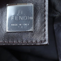 Fendi Zucca Canvas Tote Stamp
