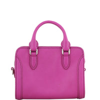 Alexander McQueen Padlock Mini Satchel Bag Back