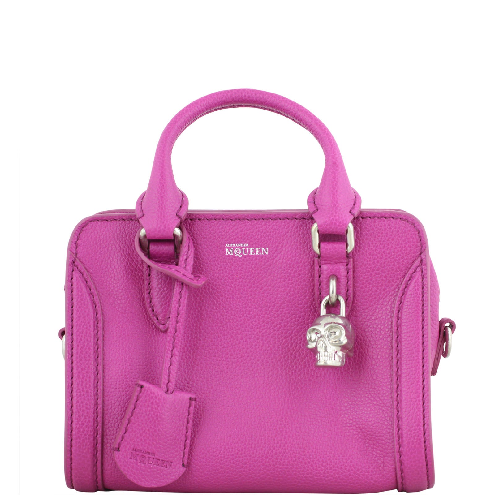 Alexander McQueen Padlock Mini Satchel Bag Front