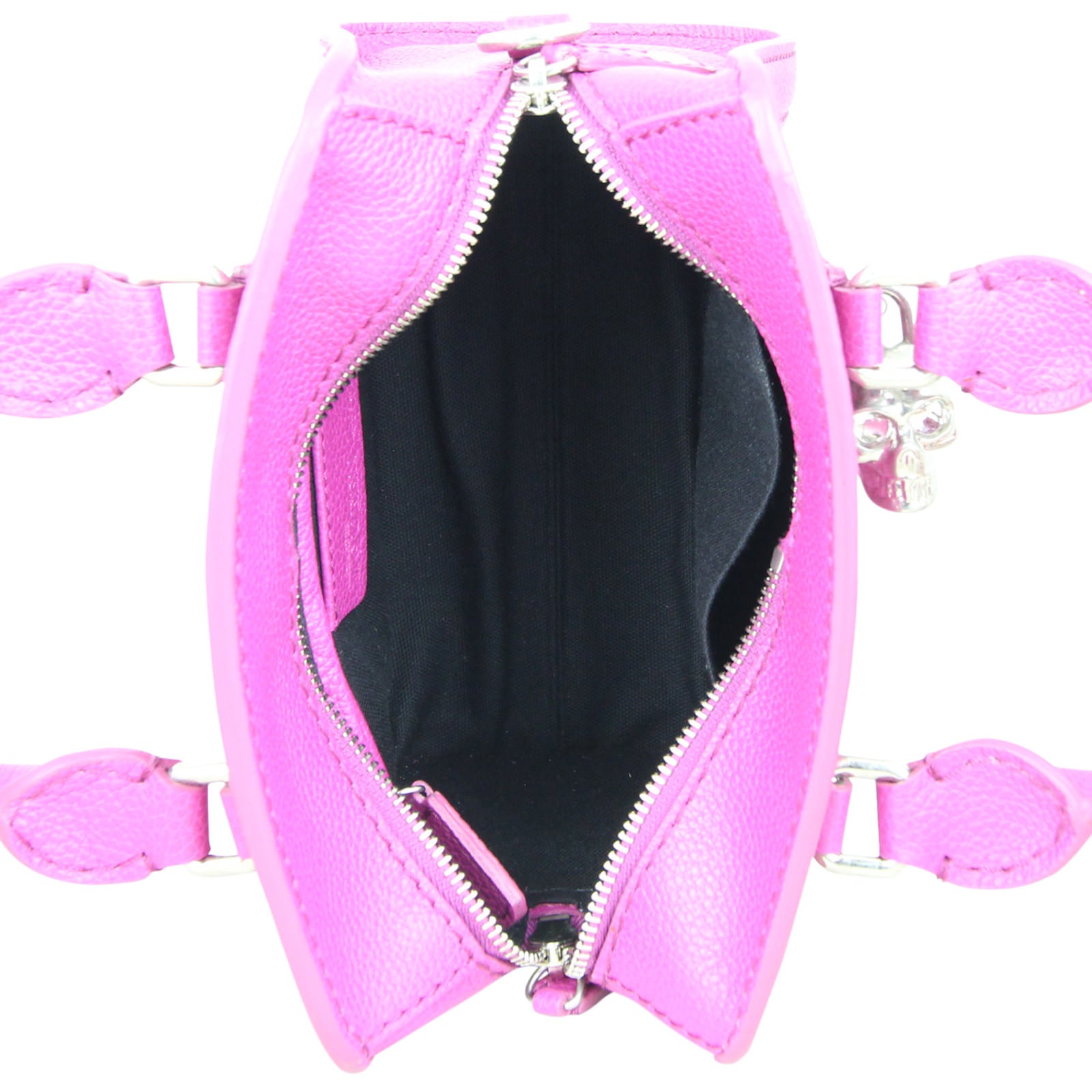 Alexander McQueen Padlock Mini Satchel Bag Interior