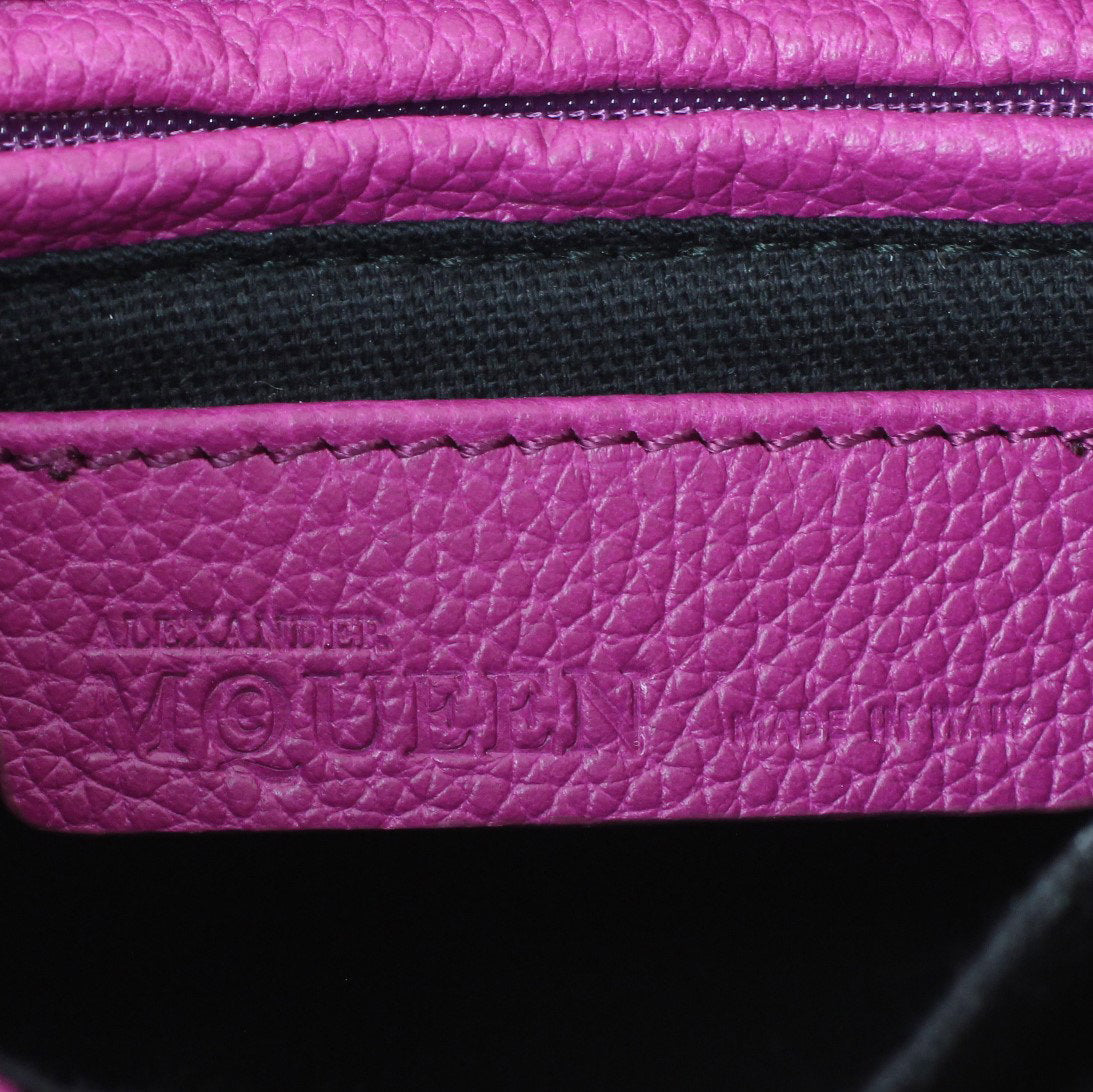 Alexander McQueen Padlock Mini Satchel Bag Stamp