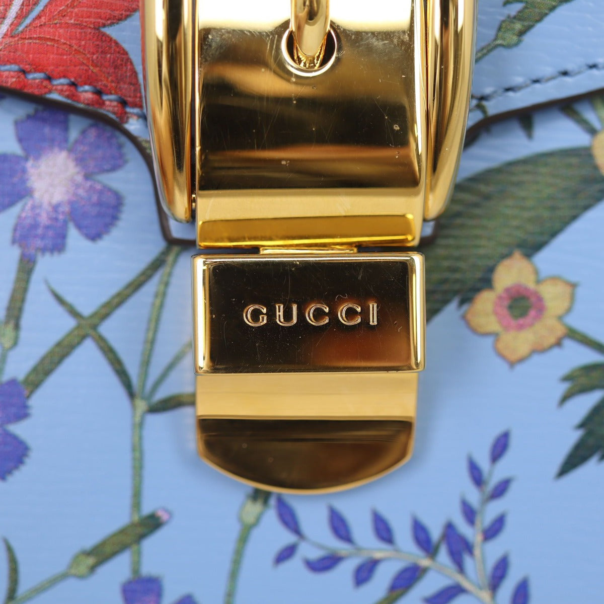 Gucci Sylvie Flora Small Shoulder Bag Hardware
