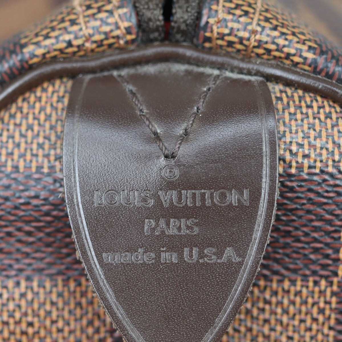Louis Vuitton Speedy 30 Damier Ebene Stamp
