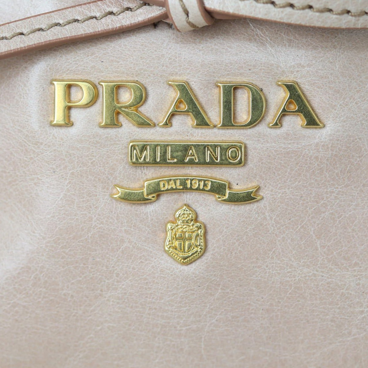 Prada Vitello Shine Bow Satchel Hardware
