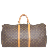 Louis Vuitton Keepall 55 Bandouliere Monogram Back