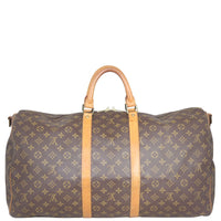 Louis Vuitton Keepall 55 Bandouliere Monogram Back