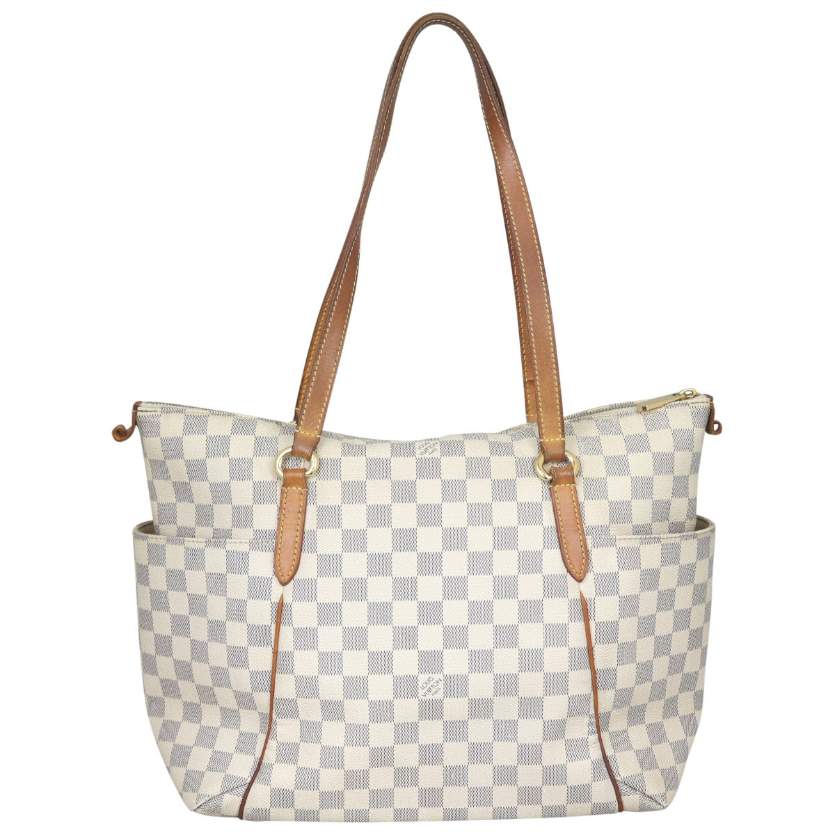 Louis Vuitton Totally MM Damier Azur Back
