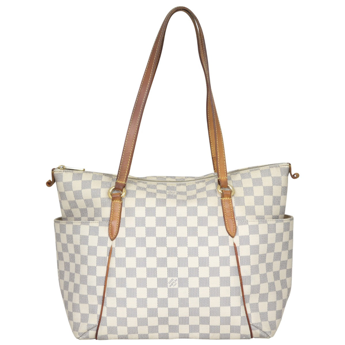 Louis Vuitton Totally MM Damier Azur Front
