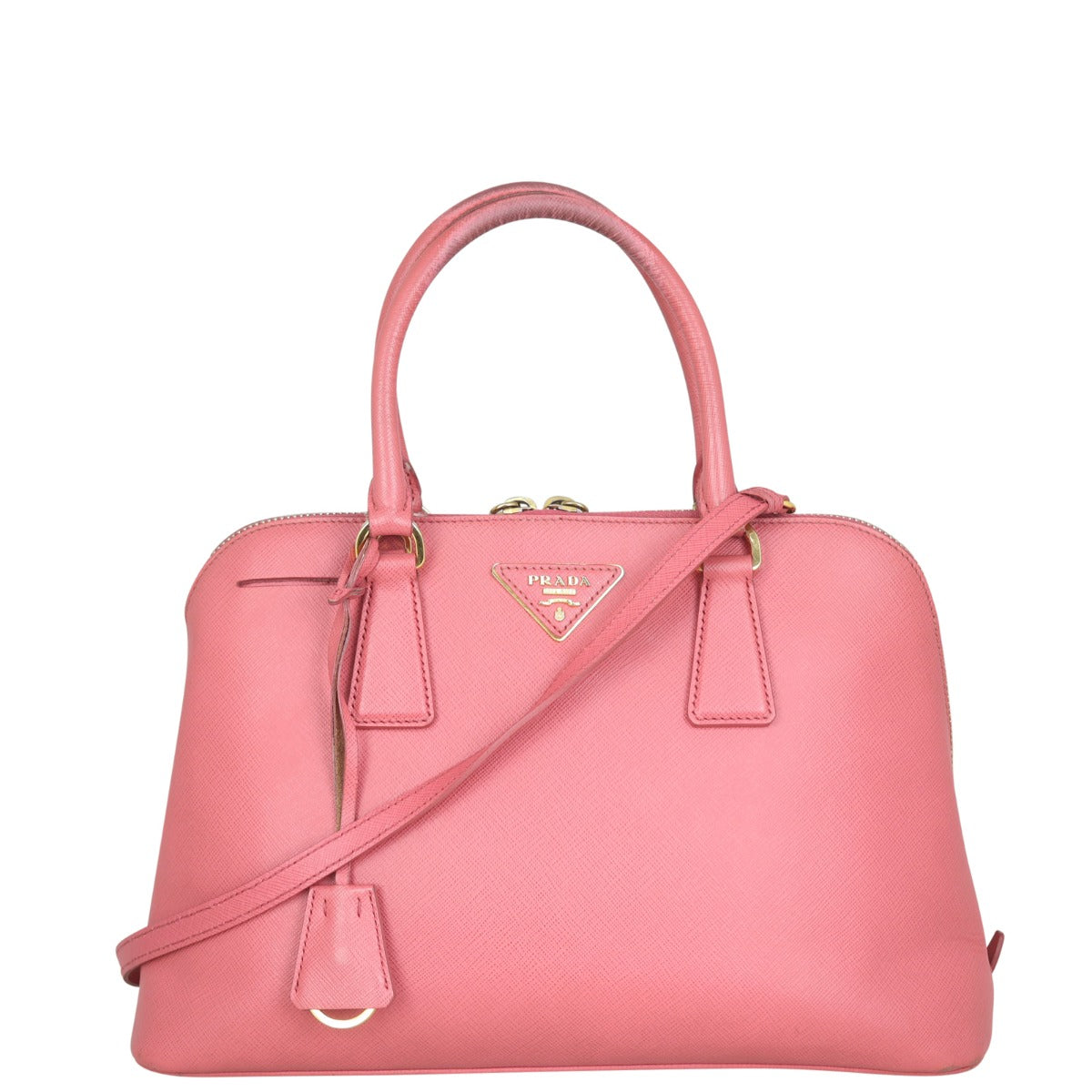 Prada Saffiano Lux Promenade Medium Front