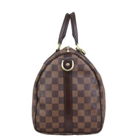 Louis Vuitton Speedy 30 Bandouliere Damier Ebene Side
