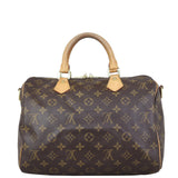 Louis Vuitton Speedy 30 Bandouliere Monogram Back

