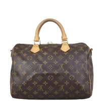 Louis Vuitton Speedy 30 Bandouliere Monogram Back

