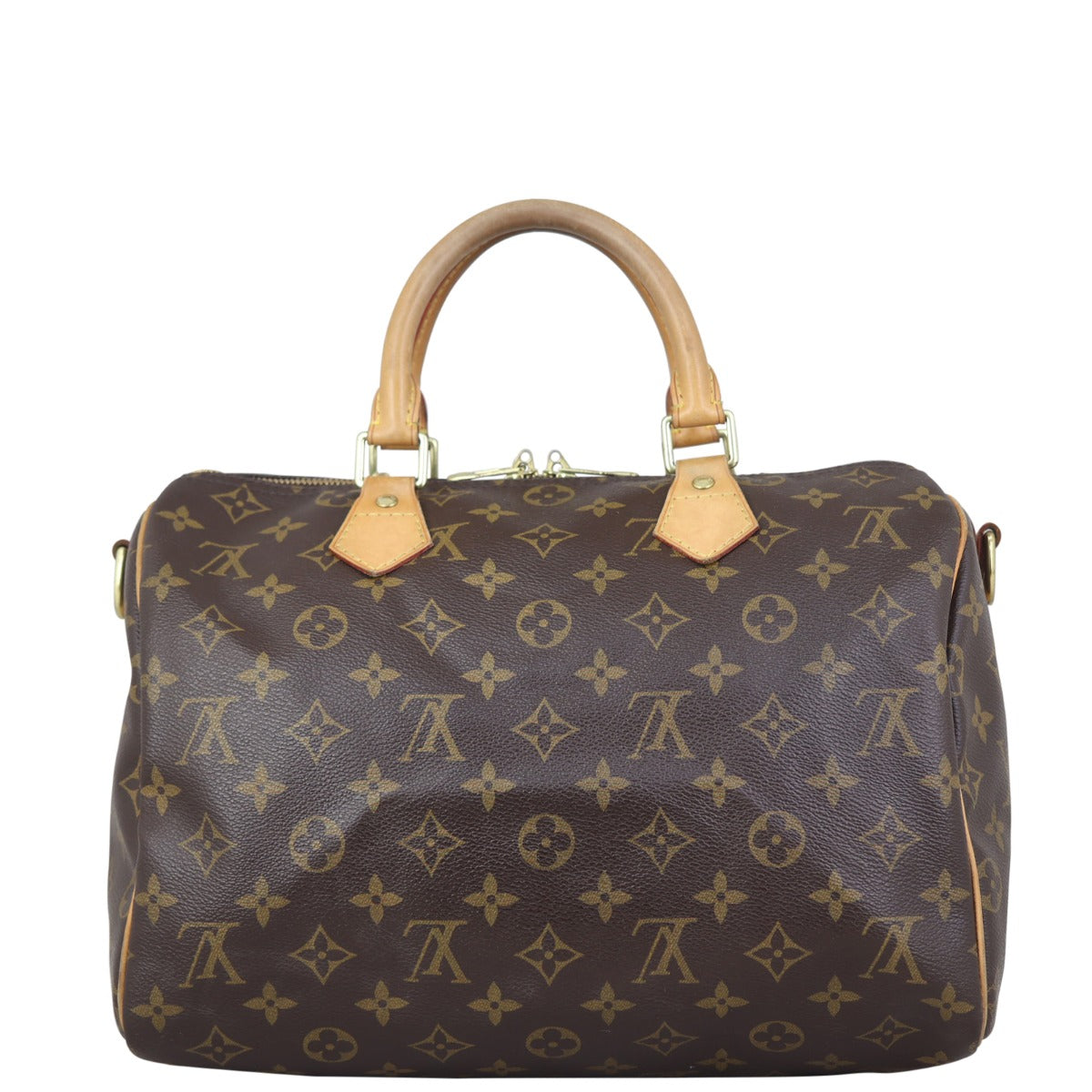 Louis Vuitton Speedy 30 Bandouliere Monogram Back


