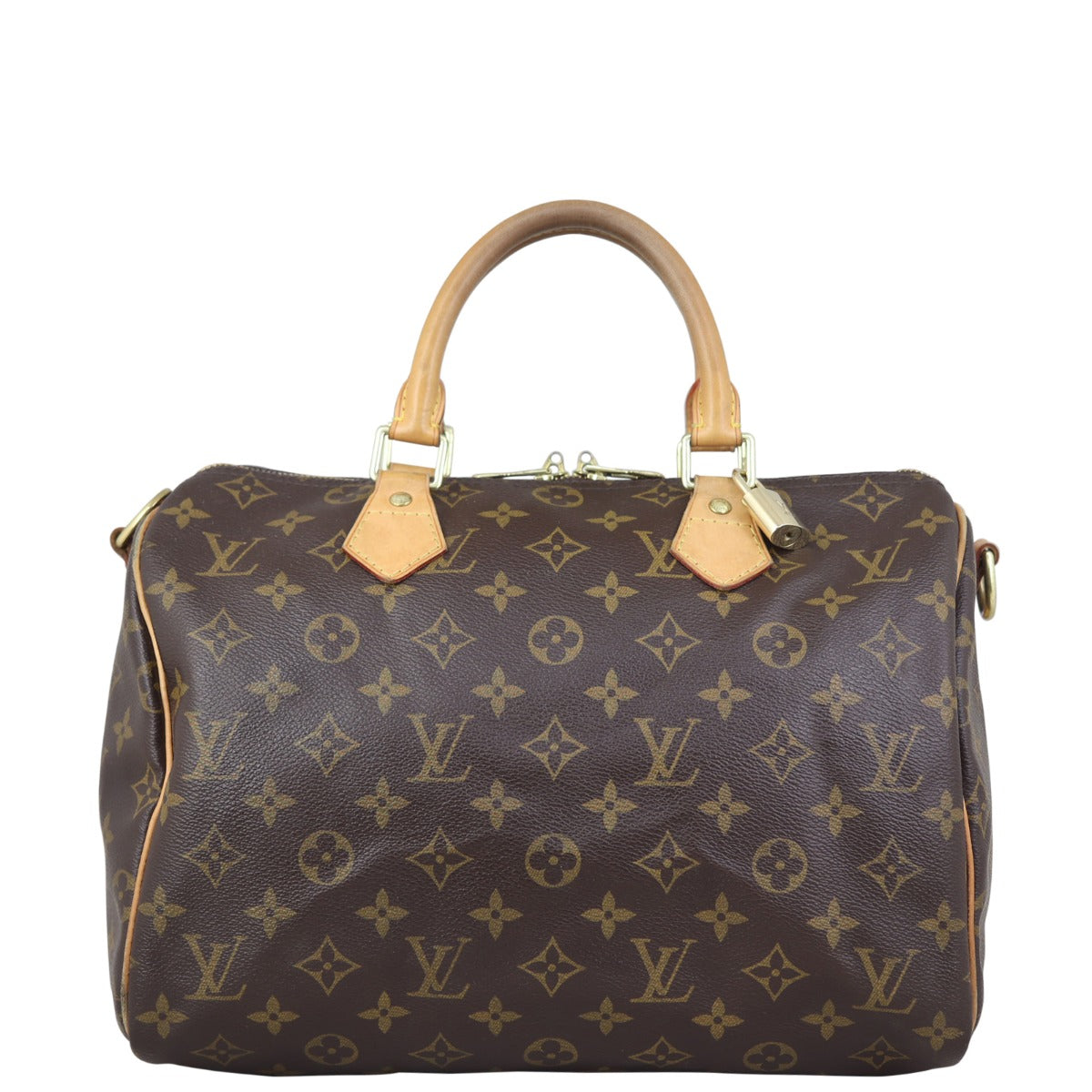 Louis Vuitton Speedy 30 Bandouliere Monogram Front
