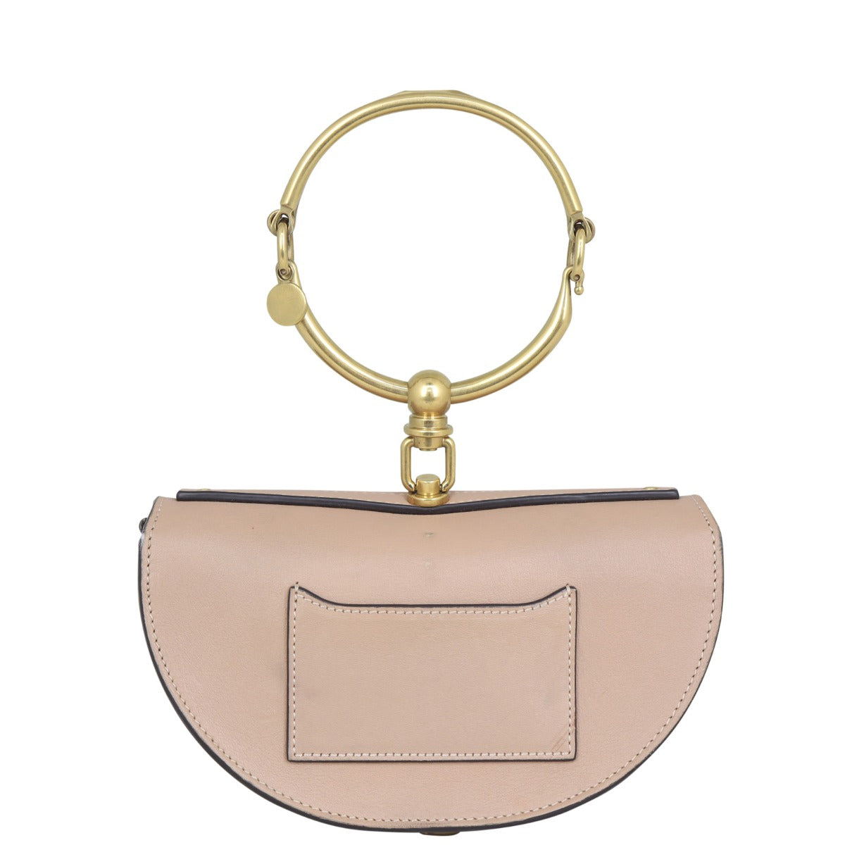 Chloe Nile Minaudiere Bracelet Bag Back
