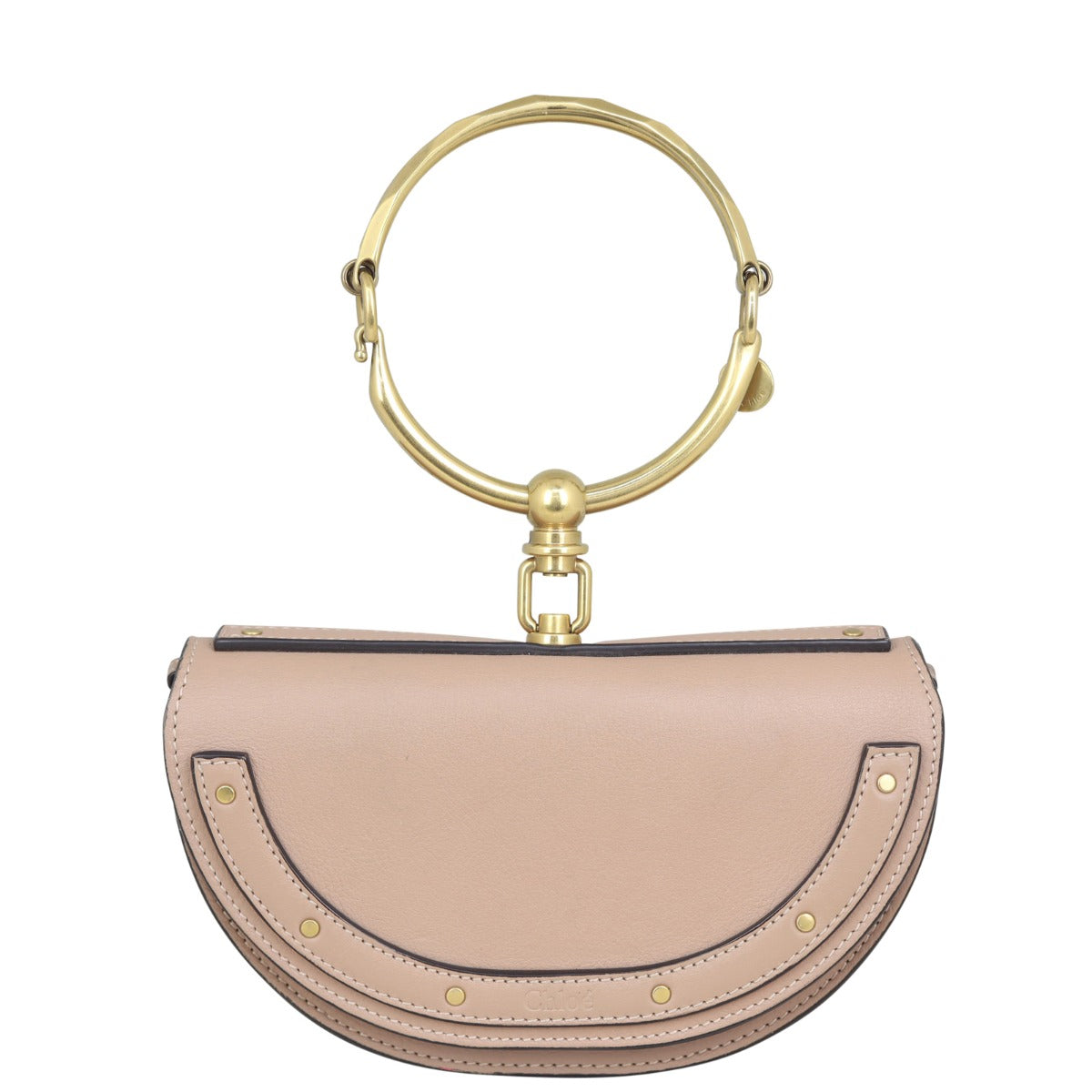 Chloe Nile Minaudiere Bracelet Bag Front
