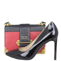 Prada Cahier Shoulder Bag Shoe
