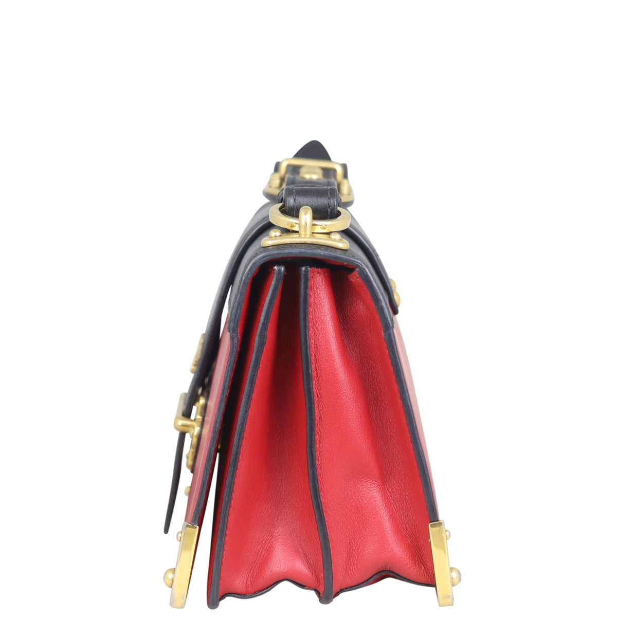 Prada Cahier Shoulder Bag Side
