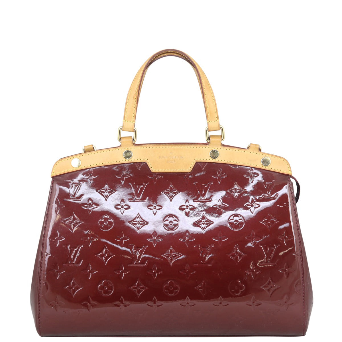 Louis Vuitton Brea MM Monogram Vernis Front
