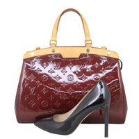 Louis Vuitton Brea MM Monogram Vernis Shoe
