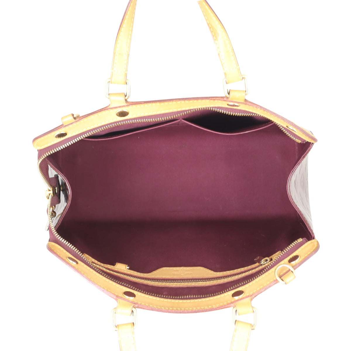 Louis Vuitton Brea MM Monogram Vernis Interior