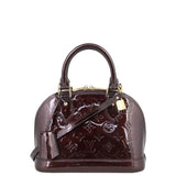 Louis Vuitton Alma BB Monogram Vernis Front