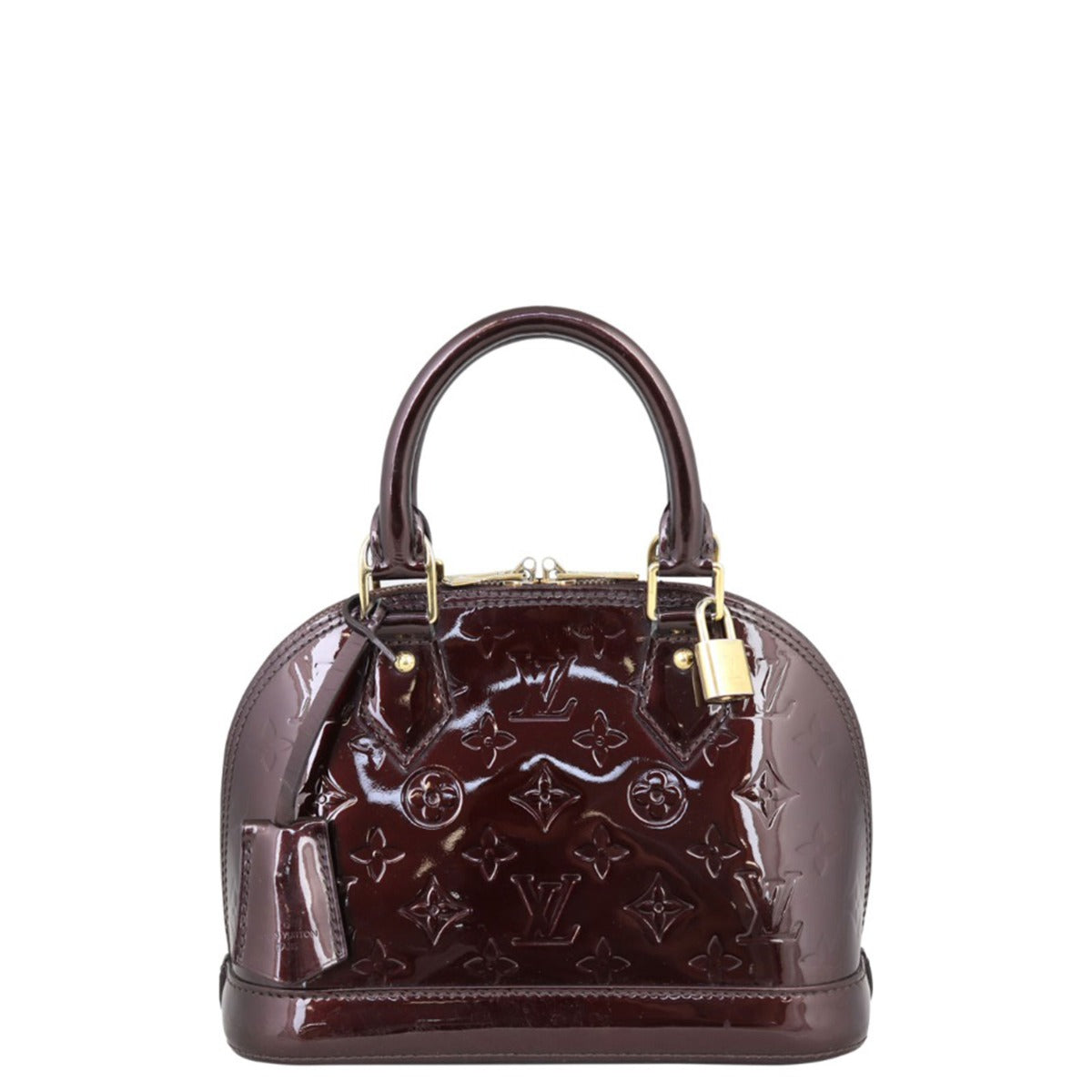 Louis Vuitton Alma BB Monogram Vernis Front