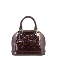 Louis Vuitton Alma BB Monogram Vernis Front