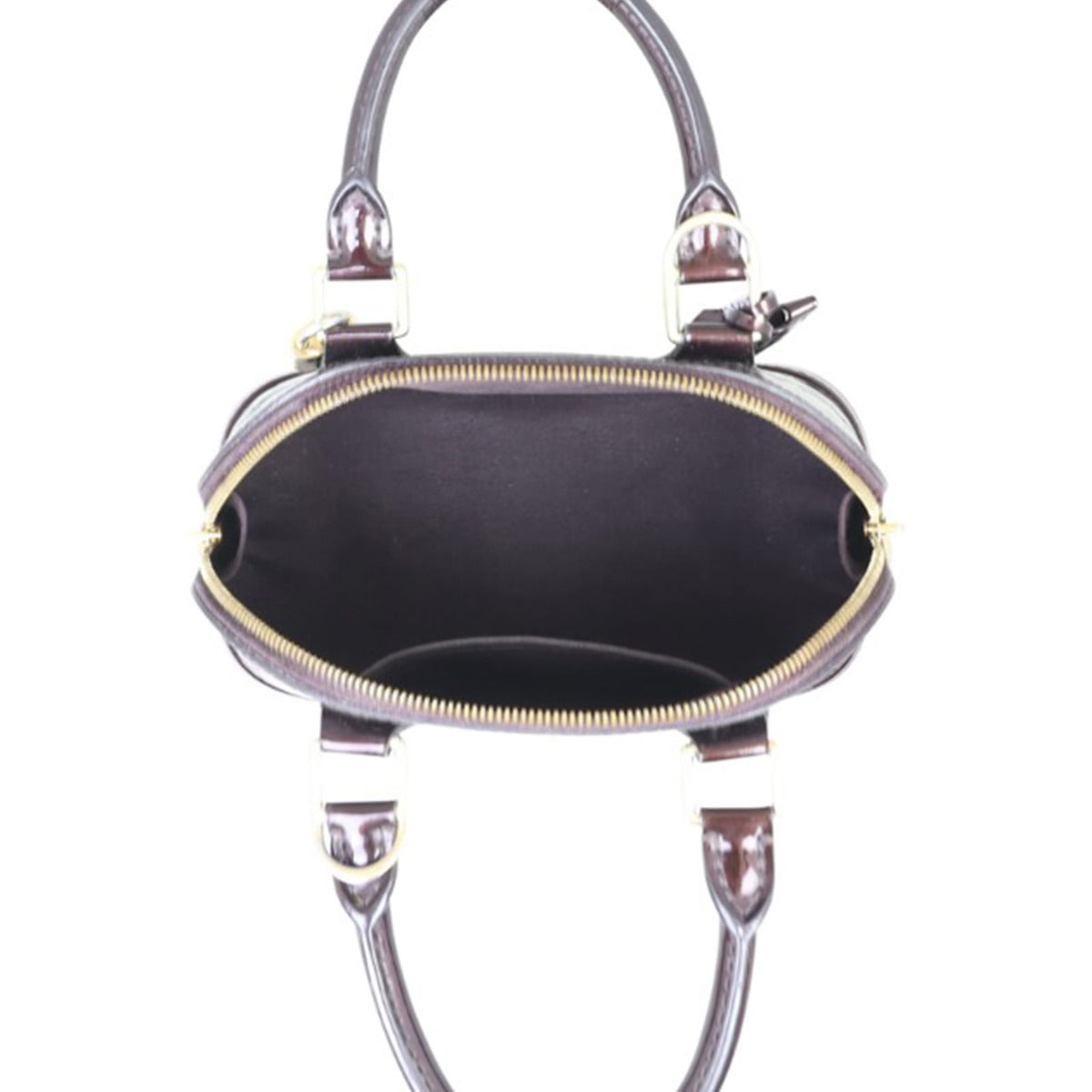 Louis Vuitton Alma BB Monogram Vernis Whole interior